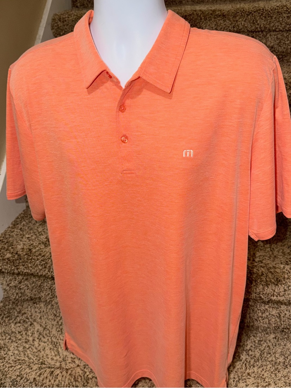 NEW bright *Travis Mathew* lightweight men’s casual golf ⛳️ polo shirt - XXL 2X